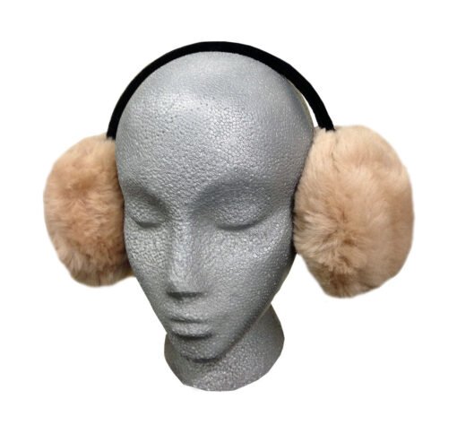 Sheepskin Snowball Earmuffs - Image 4