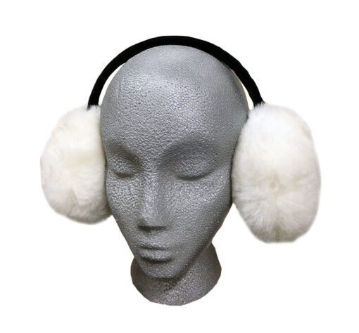 Sheepskin Snowball Earmuffs - Image 3