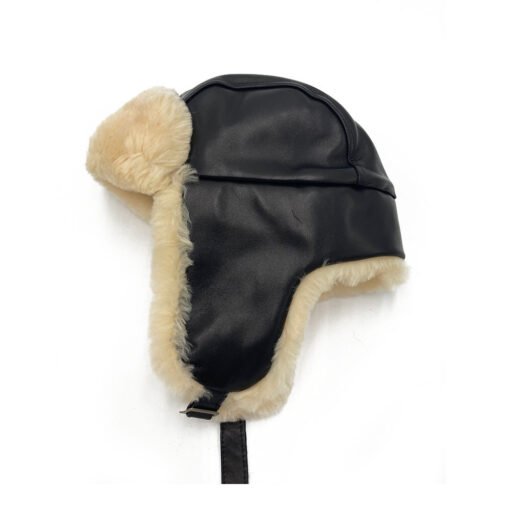 Sheepskin Aviator Hat - Image 6