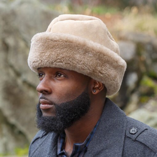 Sheepskin English Hat | USA Made - Image 4