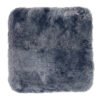 charcoal sheepskin seat cushion