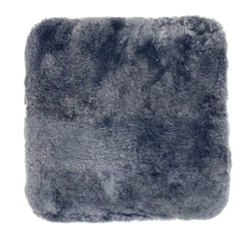 charcoal sheepskin seat cushion