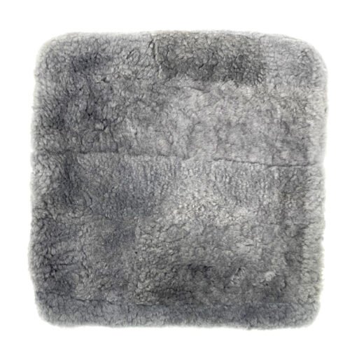 pewter sheepskin seat cushion