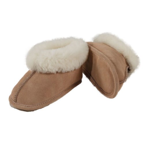 Baby Soft Sole Sheepskin Slippers