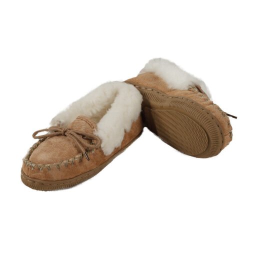 Child's Sheepskin Moccasin Slippers