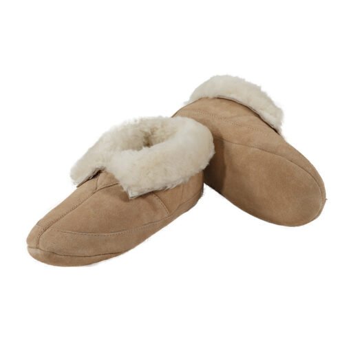 Sheepskin Slippers Soft Sole