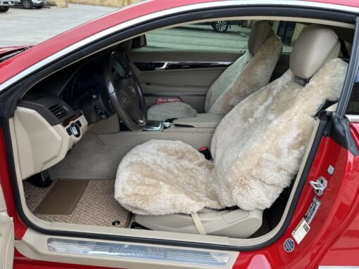 Ready-made 100% Sheepskin Bucket Seat Covers - Image 6