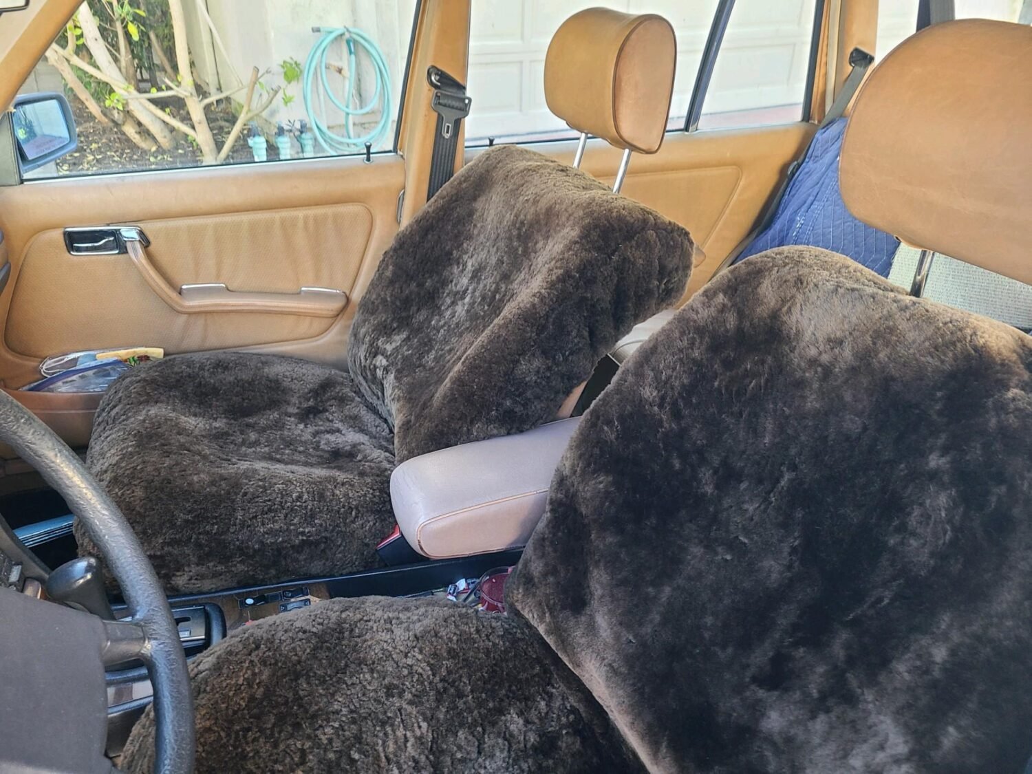 Ready-made 100% Sheepskin Bucket Seat Covers - Image 3