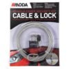 car cover lock cable kit
